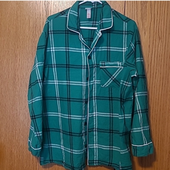 pj pajamas 2 piece current sold out green mens sz large unisex style comfy fit - Picture 14 of 16